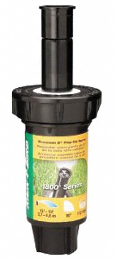 RAIN BIRD Spray Head for Shrubs: Quarter Circle, 12 to 15 ft, 0.65 to 0.92 gpm - Sprinkler Nozzle Heads