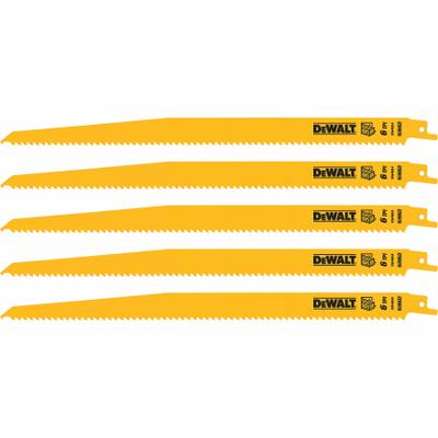 DEWALT Reciprocating Saw Blade: 6 Teeth per Inch, 12 in Blade Lg, 0.05 in Blade Thick - Wood-Cutting & Pruning Blades