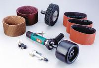 DYNABRADE Air Finishing Sander Kit: 5 in Max, 0.7 hp, 35 cfm, 1/4 in NPT, 5/8 in Arbor, 1/2"-20 (MPN 13220). Key specifications — attr1320413: 1/2"-20; attr1320379: DYNABRADE.