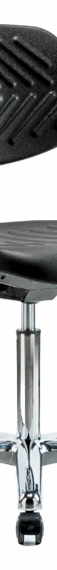 ESD Task Chair: Polyurethane, Armless, Ht Range 20 1/4 in to 28 in, 16 in Seat Wd, 17 in Seat Dp (MPN BR-ESD-PMBCH-CR-T0-A0-NF-EC). Key specifications — Foot Support: No; Back Tilt Backward: 13.5°; Back Tilt Forward: 10.5°; Base Material: Aluminum; Brand: APPROVED VENDOR; Product Type: Cleanroom Task Chair; Cleanroom Class: ISO 4; ESD-Safe: ESD-Safe.