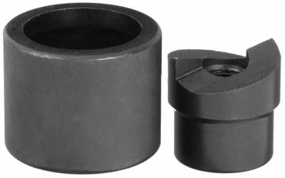 Eclipse Knockout Punch and Die Kit: 10 ga Sheet Metal Capacity (Steel), 1/2 in Nominal Size - Eclipse Knockout Punches & Dies