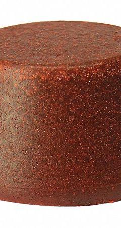 KINGSCOTE Dye Tracer Cake: Red, Water Tracing Dye, 2400 gal (Light Visual)/240 gal (Strong Visual) (MPN 102003). Key specifications — Brand: KINGSCOTE; Dissolution Time: 45 min; Color: Red; Dye Type: Water Tracing Dye; Coverage: 240 gal (Strong Visual), 2,400 gal (Light Visual); Detectability: 100 ppb.