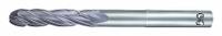 OSG Ball End Mill: Carbide, Diamond Coated, 4 Flute, 1/2" Mill Dia, 2" LOC, 5" OAL (MPN 70311616)