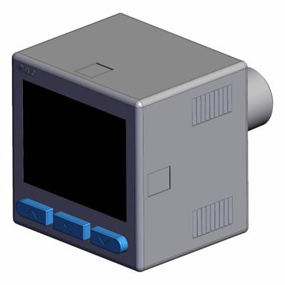SMC High Precision Pressure Switch: 1/8 in Port Size, 2 NPN/PNP Output, 12 to 24V DC - High Precision Vacuum Pressure Switches