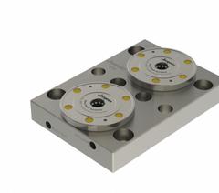 JERGENS Subplate: ZPS, Rectangular, Steel, 125 mm W x 180 mm L x 27 mm H, 10.14 lb Wt, 8 Studs (MPN 30110). Key specifications