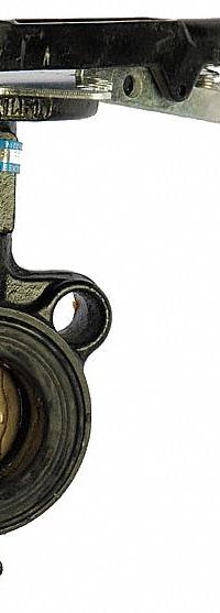 MILWAUKEE VALVE Butterfly Valve: 2 1/2 in Pipe Size, Concentric, 250 psi Max. Pressure (CWP), Wafer (MPN HW232B). Key specifications — Brand: MILWAUKEE VALVE; Handle Type: Lever; Disc Material: Ductile Iron.