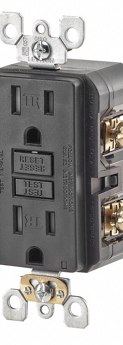 LEVITON GFI Receptacle: Decorator Duplex - General Purpose Receptacles