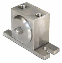 MILLENNIUM Pneumatic Vibrator: 575 lbf, 10,500 vpm, 1/4 in NPT, MHISS, 71 dBA, Stainless Steel (MPN MHISS-190). Key specifications — attr671163: 71 dBA; attr671170: 335 lbf @ 60 psi; attr671165: 8,000 vpm @ 60 psi; attr671184: 1/4 in; attr671185: NPT; attr671192: NPT; attr671193: 3/8 in; attr671175: MILLENNIUM.