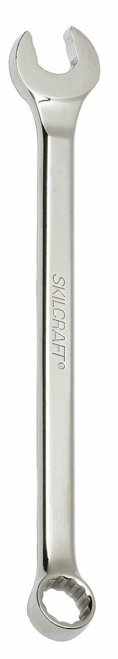 ABILITY ONE Combination Wrench: Alloy Steel, Chrome, 3/4 in Head Size, 11 in Overall Lg, Offset (MPN 5120-01-645-2324). Key specifications — attr309539: 3/4 in; attr309567: No; attr324930: ABILITY ONE.