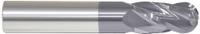 APPROVED VENDOR Ball End Mill: Carbide, AlTiN Coated, 4 Flute, 1/2" Mill Dia, 1-1/2" LOC, 4" OAL (MPN 226-001059A)