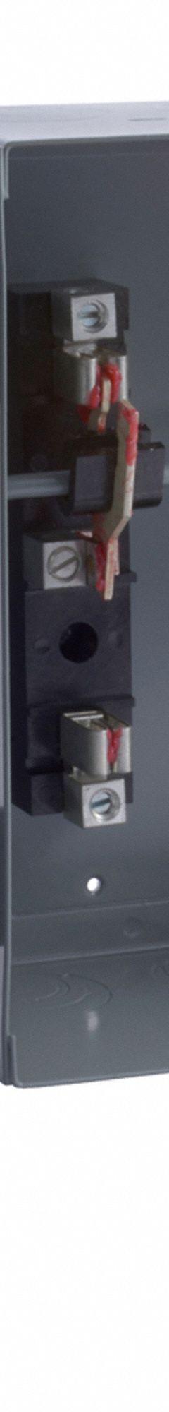 SQUARE D Safety Switch: Non-Fusible, 30 A, Single Phase, 240V AC, Galvanized Steel, Indoor (MPN 92251). Key specifications — attr867131: SQUARE D.
