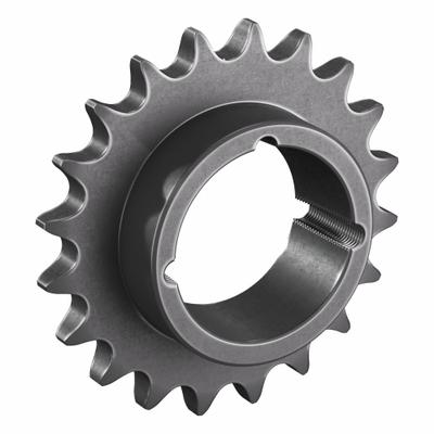 TRITAN Bushed Roller Chain Sprocket: For 80 Chain, 20 Teeth, 6.392 in Pitch Dia - Size 80 Bushed-Bore Roller Chain Sprockets