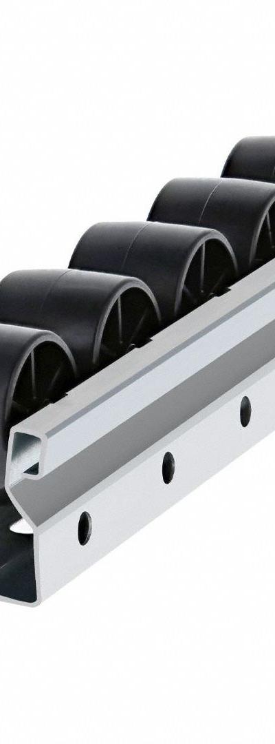 FLEXPIPE Roller Track: Roller Track - Roller Tracks & Components for Clamp-On Pipe Systems