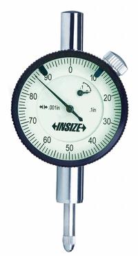 INSIZE Dial Indicator - Lug Back: 0 in to 0.25 in, Inch, Plunger, 0.001 in Accuracy (MPN 2304-025). Key specifications — attr1184168: 2304-025; attr1184178: 0-100; attr1184223: INSIZE; attr1200883: Dial Indicator - Lug Back; attr1184173: AGD 1; attr1184177: 0.001 in; attr1184208: Short Form Certificate Traceable to NIST.