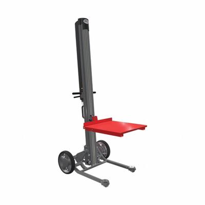MAGLINER Powered Stacker: 350 lb, 72 in Max Lifting Ht, Fixed Fork, 24 in L x 24 in W Fork - Modular Electric-Lift & Manual-Push Fork-Over Stackers