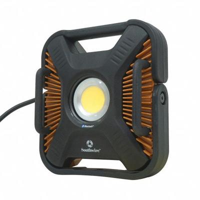 SOUTHWIRE Work Light: 6,000 lm Max Brightness, LED, 5, 5 Brightness Levels, 1 Lamp Heads - Floor Stand Lights