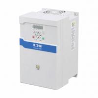 EATON Variable Frequency Drive: In Phase Three, Out Phase Three, 15 hp_20 hp, With Bypass, Compact (MPN DM1-32048EB-S20S). Key specifications — Style: Compact; Color: White; Output Voltage: 200-240V AC; Output Phase: Three.