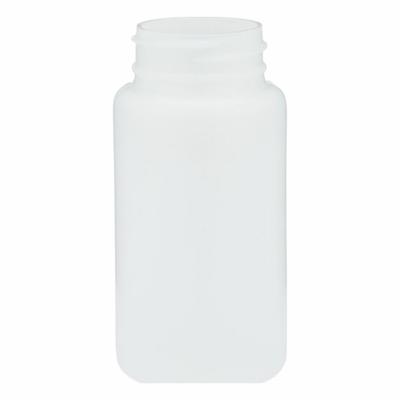 QORPAK Mixing/Storage/Sampling Bottle: HDPE, 120 mL, 4 fl oz, Natural, 28-400 - HDPE Wide Mouth Round Lab Bottles
