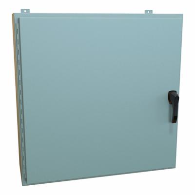 HAMMOND Enclosure: Steel, 36 in x 36 in x 12 in, NEMA 12/13/3R/4, Solid Cover - Steel Washdown Enclosures