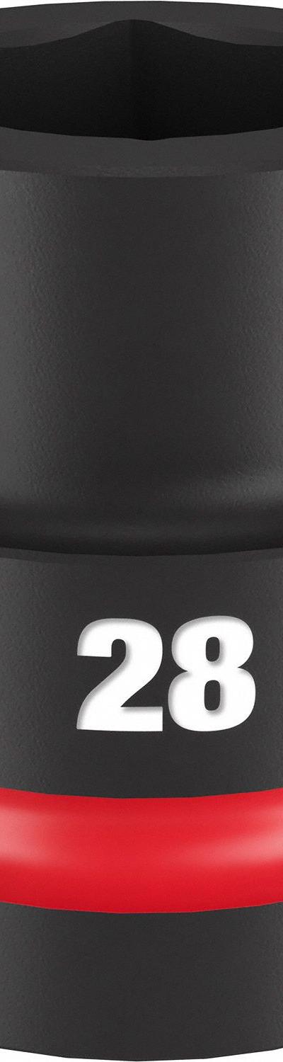MILWAUKEE Standard Impact Socket: 1 in Drive Size - 1" Drive Impact Sockets