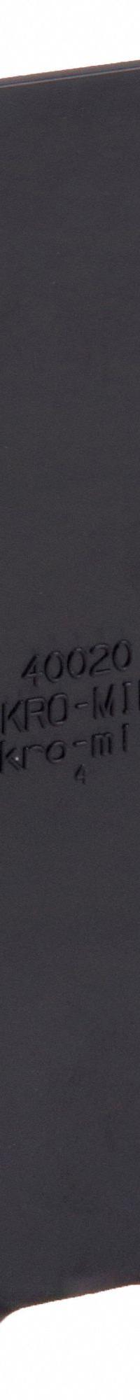 AKRO-MILS Bin Divider: 4 1/8 in x 4 7/8 in, Not Electrostatic Discharge Conductive, Black (MPN 40020). Key specifications — Compatible Manufacturer Model Number: 30048; Brand: AKRO-MILS.
