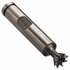 KEO Dovetail Cutter: Carbide Tipped, 45°, 1/2" Cut Dia, 7/32" Cut Wd, 3 Tooth (MPN 929-000-062)