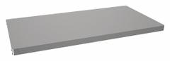 TENNSCO Shelf: 72 in x 36 in, 2,750 lb Load Capacity, Steel, 16 ga Decking, Gray, Shelf (MPN RXHS-7236). Key specifications — attr7875: Steel; attr7906: Shelf; attr17410: Zinc Plated; attr17412: Single Straight; attr17414: Gray; attr17415: Steel; attr37831: TENNSCO; attr37833: Zinc Plated.