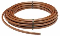 RAIN BIRD Emitter Tubing: Emitter Tubing, Drip Irrigation Systems, Polyethylene, Brown, 1/2 in Dia (MPN ET63-100S). Key specifications — Brand: RAIN BIRD; Color: Brown; Compatible Product Type: Drip Irrigation Systems; Material: Polyethylene; Product Type: Emitter Tubing.
