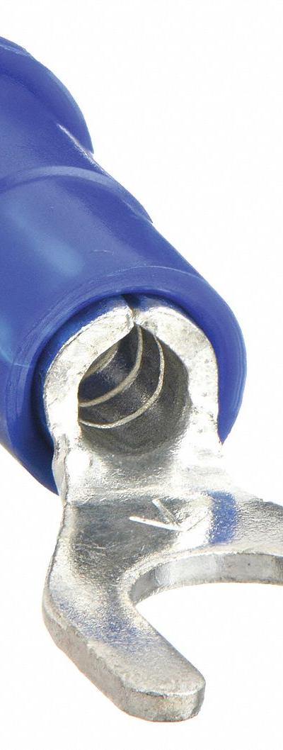 3M Fork Terminals: Yellow - Insulated Fork Terminals