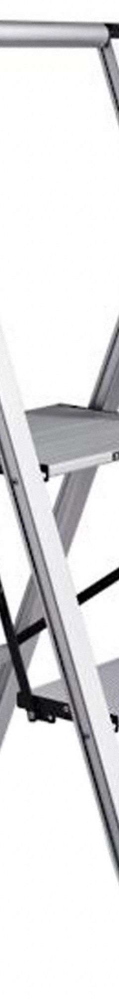 XTEND + CLIMB Step Stool: 2 Steps, 2.8 ft Overall Ht, 250 lb Load Cap, Aluminum, 16 in Standing Ht (MPN SL2H LITE). Key specifications — Brand: XTEND + CLIMB; Color: Silver.