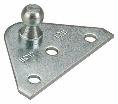 DYNABRADE Flat Ball Bracket,10mm: Mfr Part # 64224 - Air Tool Replacement Parts