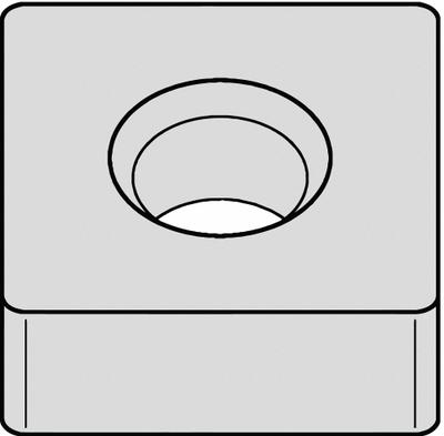 WIDIA Square Turning Insert: SNMA544 - Square (S) Indexable Turning Inserts