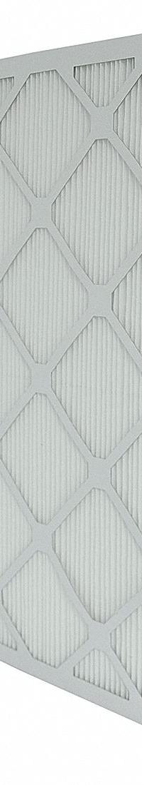 GRAINGER Minipleat Air Filter: 20 in x 25 in x 4 in, Fiberglass, Beverage Board, No Header, MERV 14 (MPN 6B591). Key specifications — Brand: GRAINGER; Frame or Header Material: Beverage Board; Media Material: Fiberglass.