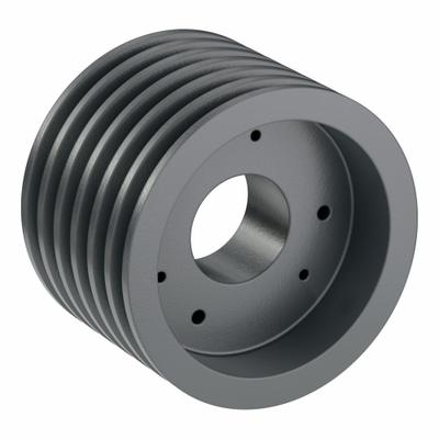 APPROVED VENDOR V-Belt Pulley: B66, 6 Groove, 6.95 in OD, Bushed Bore, SK - Bushed-Bore Cast-Iron V-Belt Pulleys