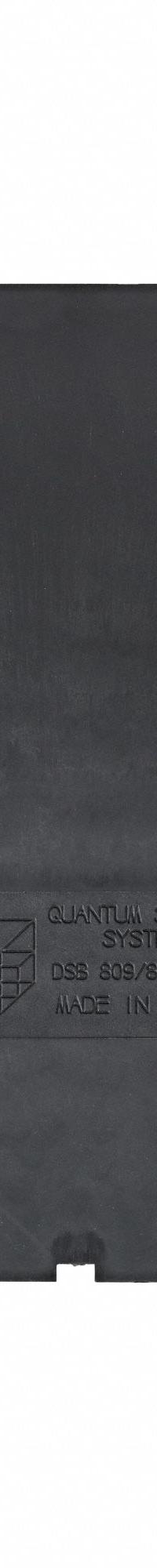 QUANTUM STORAGE SYSTEMS Bin Divider: 10 in x 7 1/2 in, Not Electrostatic Discharge Conductive, Black (MPN DSB809/810/816). Key specifications — Compatible Manufacturer Model Number: QSB809; Brand: QUANTUM STORAGE SYSTEMS.