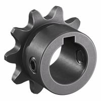 TSUBAKI Single Strand Sprocket: 35, For 3/8 in Chain Pitch, 5/8 in Bore Dia, 10 Teeth, Steel (MPN 35B10F-5/8). Key specifications — Brand: TSUBAKI.