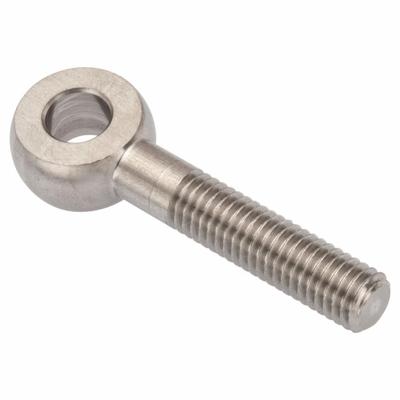 AMPG Fixed Rod End: Stainless Steel, Plain, 45 mm Hole Center-to-End Lg, Right Hand - Stainless Steel Male Threaded Fixed Rod Ends