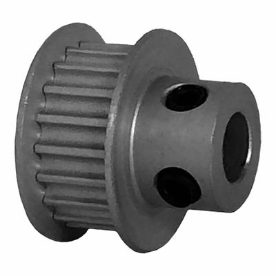 Dayton Timing Pulley: Modified Curvilinear, Fixed, For GT Timing Belt Section - GT Section Fixed-Bore Timing Pulleys with Hub