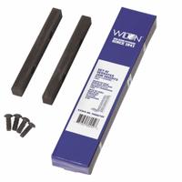 WILTON Serrated Vise Jaws: Steel, For 5 1/2 in Vise Jaw Wd, (4) Screws, 28806A (MPN 2908070P). Key specifications — attr865132: (4) Screws; attr867043: 28806A; attr663946: WILTON; attr923123: Steel.