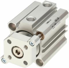 SMC Compact Cylinder: 32 mm Bore Dia, 5 mm Stroke Lg, Through Hole Mounting, Aluminum, M5 x 0.8, CQM (MPN CQMB32-5). Key specifications — attr946022: Through Hole; attr946024: Single Rod; attr946038: CQM; attr1123057: Non-Rotating Rod; attr945997: SMC.