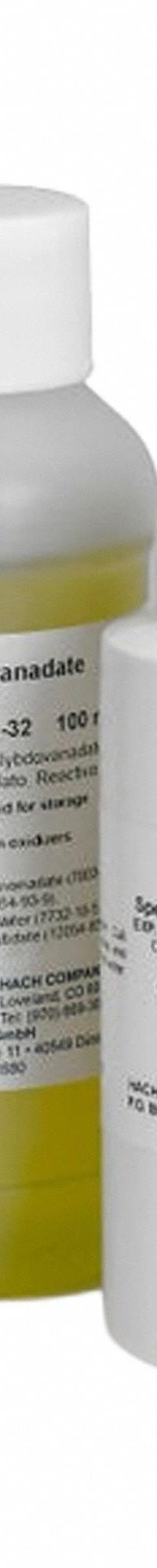 HACH Alkali Buffer: 100 mL Volume, Liquid, 3 N, Bottle, Buffer, 2307242, 1. Key specifications — Brand: HACH; Chemical Family Type: Buffer; Concentration: 3 N; Container Type: Bottle; Form: Liquid; Manufacturer Part Number: 2307242; Product Type: Alkali Buffer.
