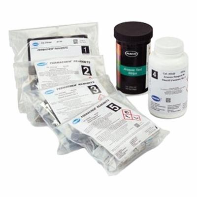 HACH Arsenic Test Kit: Arsenic, 0 to 500 ppb, 0 ppb, 100 Tests - Water Quality Test Kits
