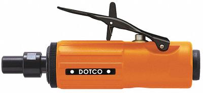 DOTCO Die Grinder: Straight Tool, 0.3 hp Horsepower, 30,000 RPM Max. Speed - Air-Powered Straight Die Grinders