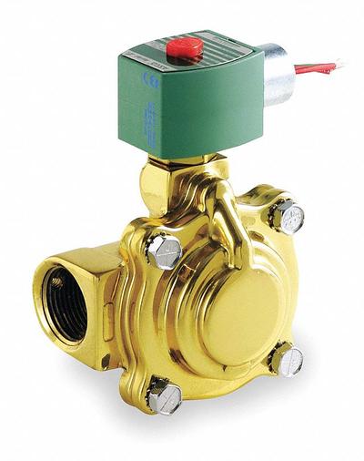 REDHAT Solenoid Valve: 2-Way, Normally Closed, 1 in Pipe Size, 220V AC/240V AC - 2-Way/2-Position, Normally Closed Solenoid Valves