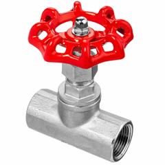 USA INDUSTRIALS Globe Valves: For Air/Fluids/Gas Media, 316 Stainless Steel, Z-Body, FNPT x FNPT (MPN ZUSA-VLV-115). Key specifications — Brand: USA INDUSTRIALS; Stem: Non-Rising.