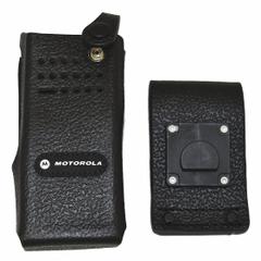 MOTOROLA Case with Swivel Belt Loop: Fits Motorola, Black, Hard Leather, Belt Loop/Cases, Leather (MPN PMLN5846A). Key specifications — Material: Hard Leather; Compatible Radio Brand: Motorola; Manufacturer Part Number: PMLN5846A; Compatible Radio Series: XPR 7000; Product Type: Case with Swivel Belt Loop; Color: Black; Brand: MOTOROLA; Compatible Radio Manufacturer Model Number: XPR 7350 with No Display.