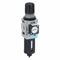 WILKERSON Filter/Regulator: 08 Series, 1/4 in NPT, 73 scfm, 5 micron, 0 psig to 125 psig, Aluminum (MPN B08-02-FKG0B). Key specifications — attr109419: WILKERSON; attr109429: Aluminum; attr109463: Yes; attr109467: Nitrile; attr109468: 08.