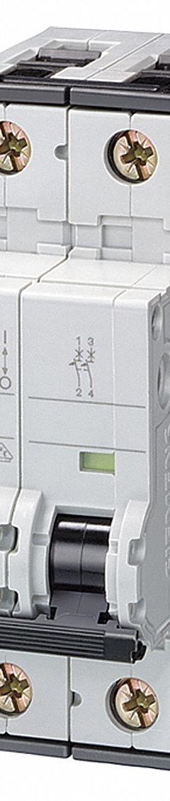 SIEMENS IEC Supplementary Protector: 3 A Amps, 72V DC, 10kA at 400V AC, Screw Clamp, 5SY4, 400V AC (MPN 5SY42038). Key specifications — attr195785: Screw Clamp; attr195787: 400V AC; attr195786: D; attr195783: 72V DC; attr195784: 10kA at 400V AC; attr215906: 5SY4; attr211128: SIEMENS.