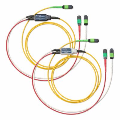 FLUKE NETWORKS Test Reference Cord Set: Test Reference Cord Set, CFM-TRC-S-MPO24U - Trace Kits for Fiber Optic Testing