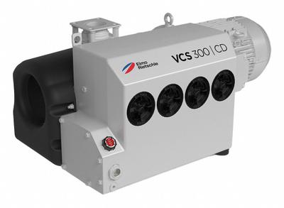 ELMO RIETSCHLE Vacuum Pump: 10 hp, 3 Phase, 230/460V AC - Commercial & Industrial Refrigeration Service Rotary Vane Vacuum Pumps